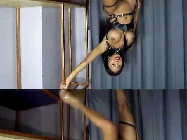 Mexicana blowjob with her big boobs