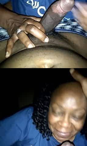 Kathy P Brown Sucking Dick - POV Cumshot for ebony mom
