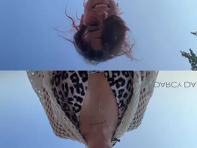 Meeting A Stranger On A Public Beach