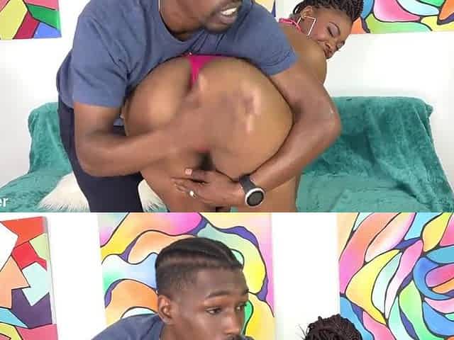 Ebony Babe Layy Layy Takes a BBC SB3493