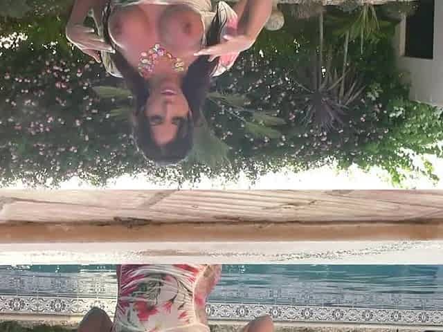 Nina in the Pool