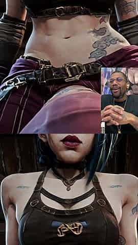 Transgender Sex Party, Jinx Deepthroats Your Horny Screwing Face, AI Generated, Compilation