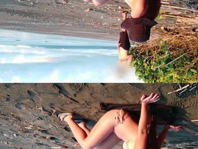 I'M BANGING A STRANGER! I was at the beach and got screwed. Real porn.