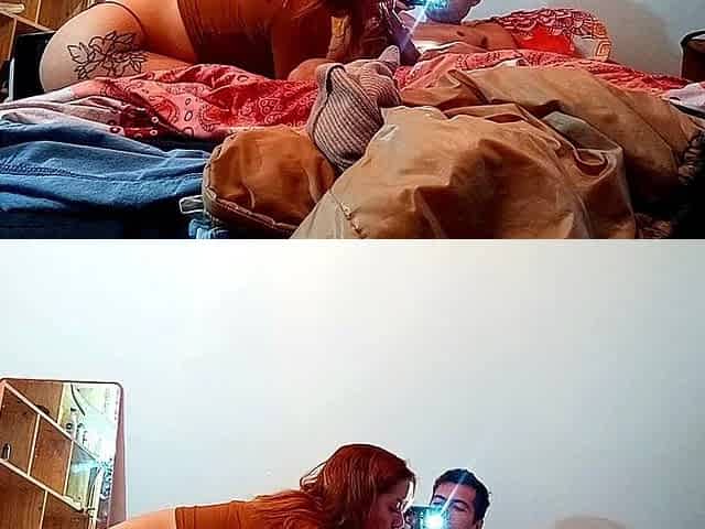 Fucking a Horny Big-assed Girl in Her Stepmother's Room
