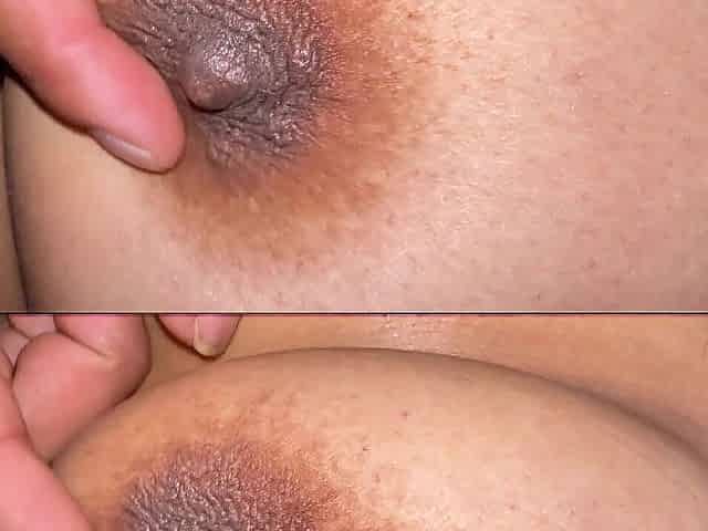Bizarre Close-Up Oily Titties Massage - Large Moist Melons Rubbed Slow