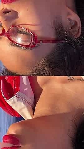 Smioking and Lip Fetish