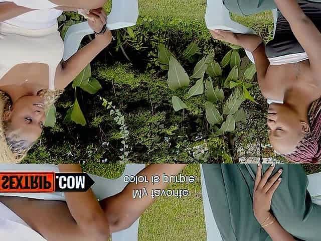 Sexy Fit Buxom Ebony Babe Shakes Her Chocolate Buns While Riding BWC & Gets Fucked Hard