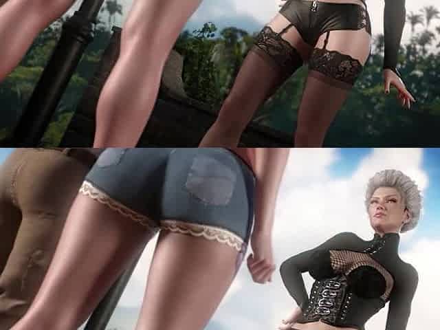 2 hawt milfs have an anal 3some with a youthful stud with a large rod (Full game in bio)