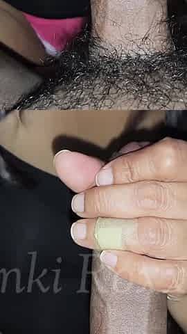 Pinki Roxxxk 14 POV Cumshot in Mouth