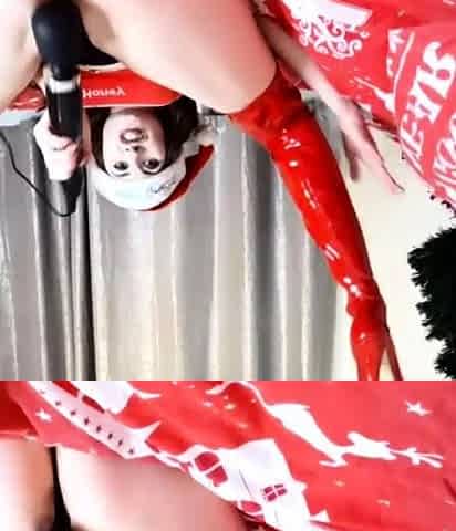 Monika Sweet masturbates her pussy and ass with toy
