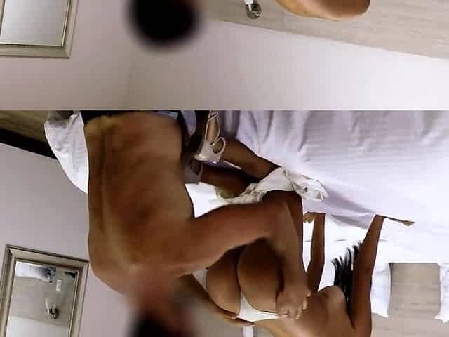 Bubble Butt Tanned Latina Pussy POUNDED