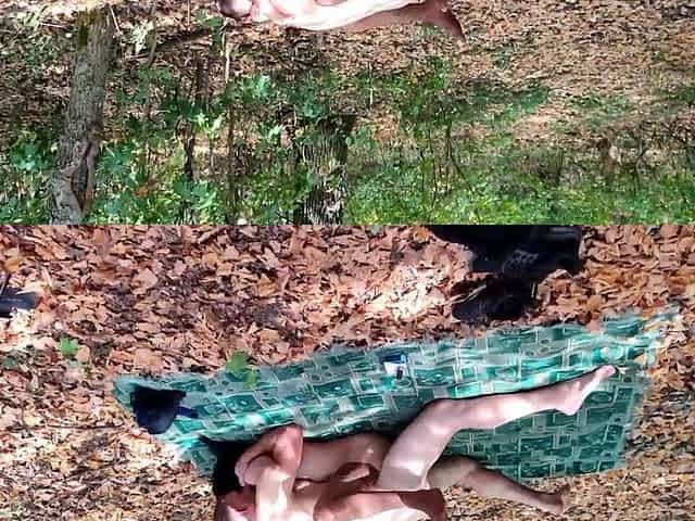 Outdoor Anal Sex with a Hot Brunette