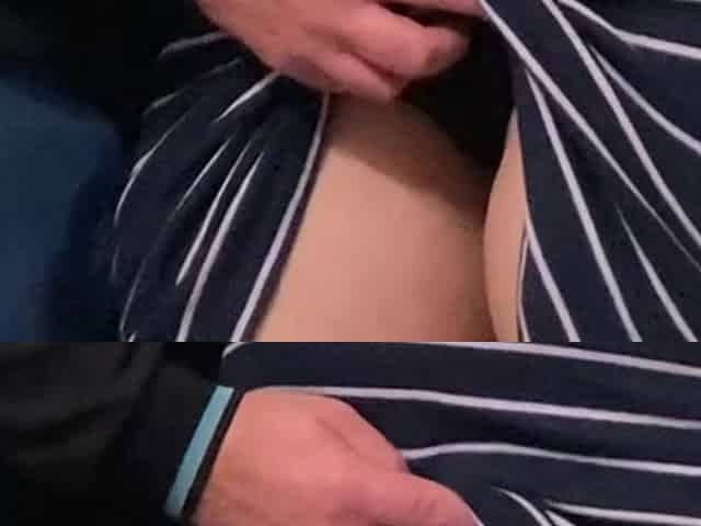 I Let a Stranger Touch My Pussy Under the Dress in the Subway