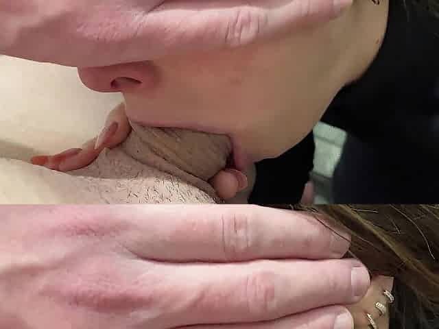 Getting sucked off in the shower by my 20yo girlfriend. POV