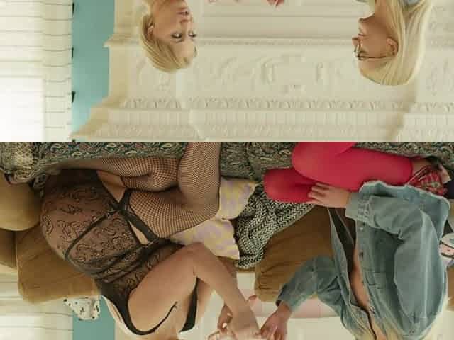 Hot lesbian action with Ryan Keely and Tallie Lorain