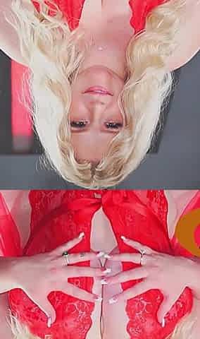 Semaj Media Stella Daniels Shaking Her Boobs While Wearing Red Lingerie!!
