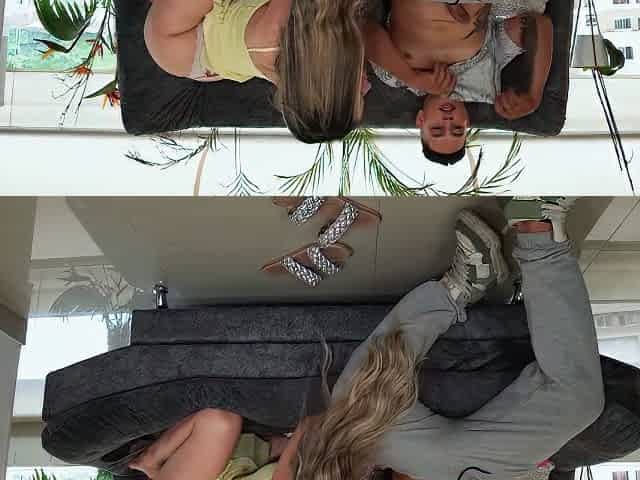 The Delivery Man Brings Me His Delicious And Big Cock For Dessert - Ambar Prada