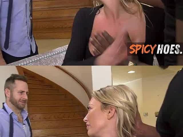 Hawt mother I'd like to fuck Wife Cuckolds Her Chap With Group of Ebony Dudes