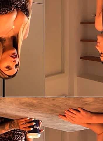 AMATEUR ITALIAN STEPMOM - stepdaughter watches her boyfriend