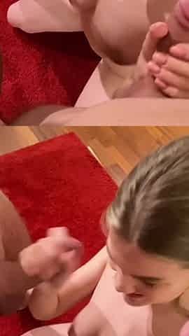 Hot Threesome Fuck - Facials Cums