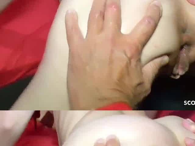 German Creampie Group sex with Slim German Teen Natalia