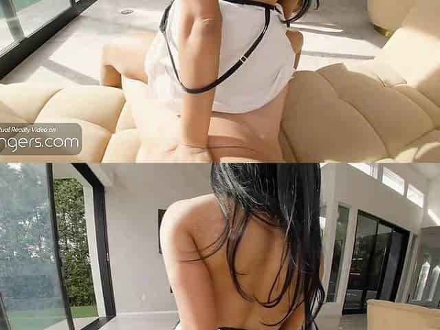 VR Bangers: Oriental Wife Catches U Cheating With Hawt Lawyer And Joins In FFM Three-some pt.1 HD Porn