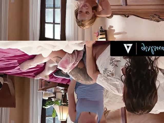 Pristine Edge In Milf Pristine & Stepdaughter Maddy Have Wild Rough Sex During Naughty Playtime