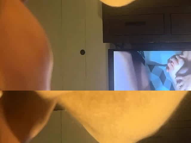 Caught roommate masturbating to my content so I let him cum