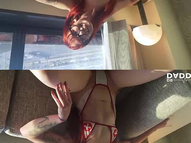 Redhead Honey Cali Rose Receives Worthwhile Dose Of Rod