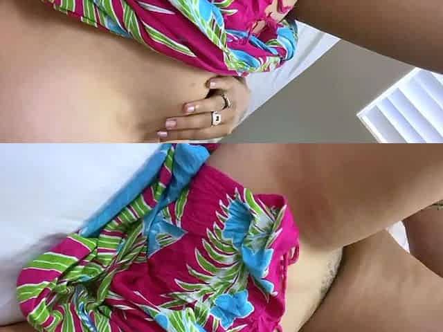 Brunette Solo Webcam Masturbation