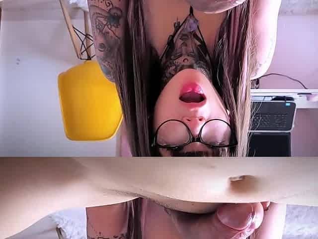 Handjob cumshot ruined orgasm and rimjob with balls
