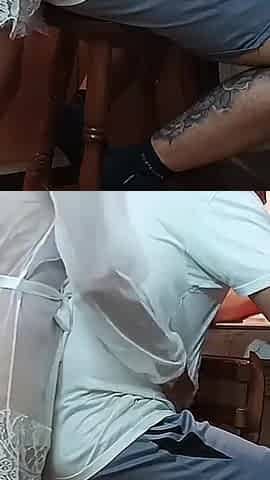 I Love Swallowing My Stepson's Cum. When My Cuckold Husband Is at Home.