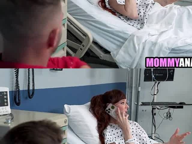 Hospitalized mother I'd like to fuck anal screwed by stepbrother