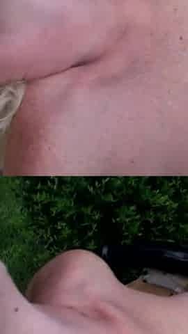 Waterfall fisting milfs