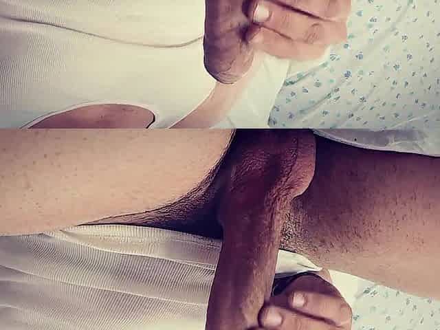 Hawt dude large cock jerk close up, impure talk and ejaculation