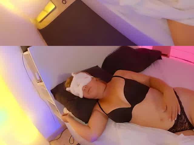 Surprise for Stepmom this day I cum in her throat