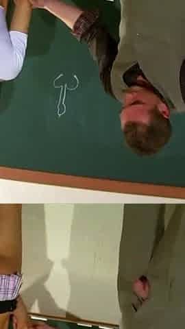 The college girl wants to understand what is a cock