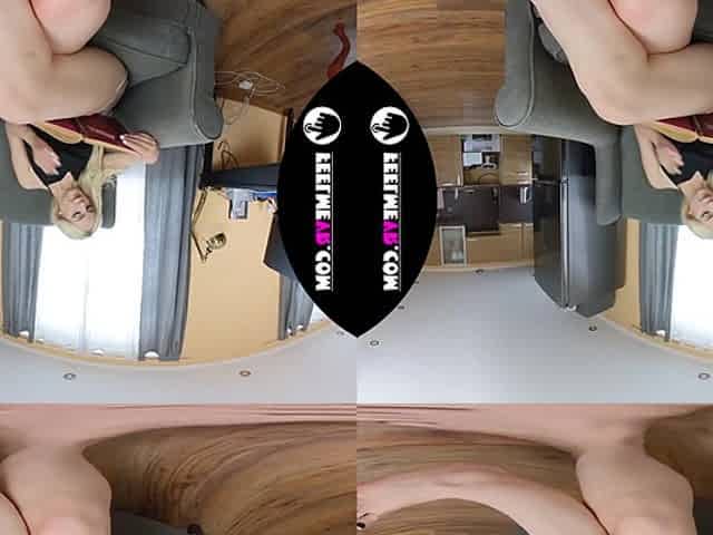 Coroline Masturbates With Metal Dildo Virtual Reality 180 - FeelMeVR