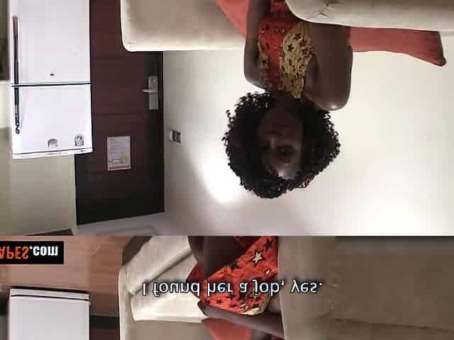 I filmed this BLACK COLLEGE GAL trading her worthy hotty image for an experience that changed anything