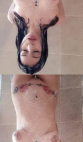 Shower with large ramrod