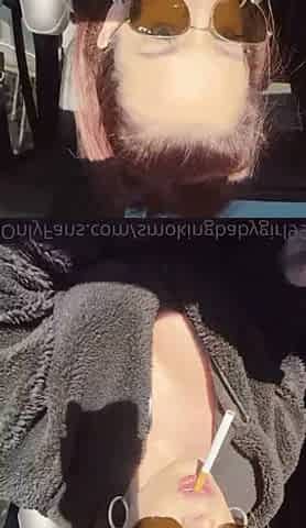 Smoking baby girl Fetish Video 10