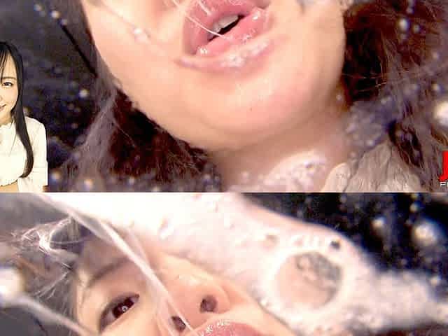 Smile Baby Taste Sour Breath, Spit Smearing Your Face as Yukari Miyazawa Milks You