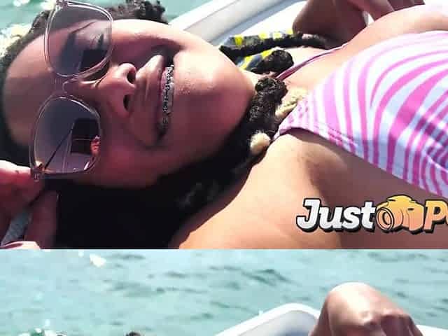 Large Butt Cassie Blake Takes Large Cock on A Boat in Miami