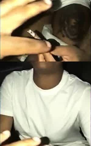 Black Amateur Sucks a Big Dick