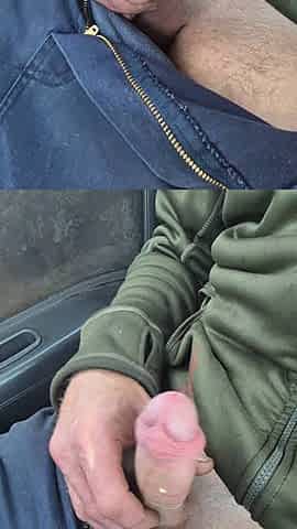 In the car