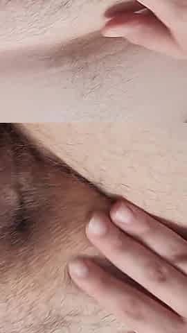 Close up Hairy Ass, Butthole and Pussy, Getting Horny and Masturbating
