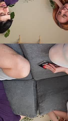 She Cheated Her Boyfriend with His Brother! Hardcore Sex with Redhead