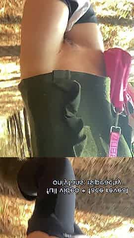 Up Close Forest POV: See My Butt And Twat Bounce As I Walk Just For U