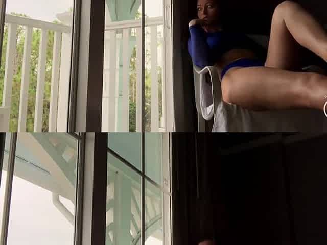 Dani Daniels d o t c o m Indoor Pool Day with My Dildo
