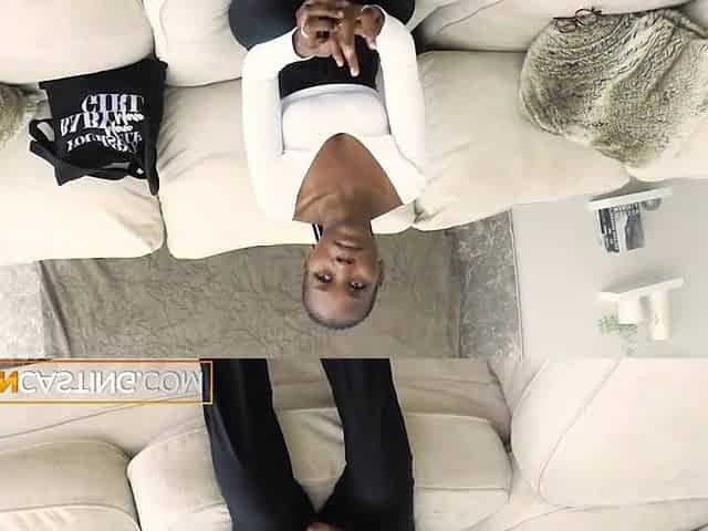 Cute Black Wannabe Model Fucked Hard In Underware During Fake Try-out!